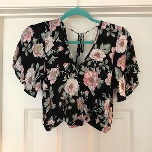 Floral Crop Top